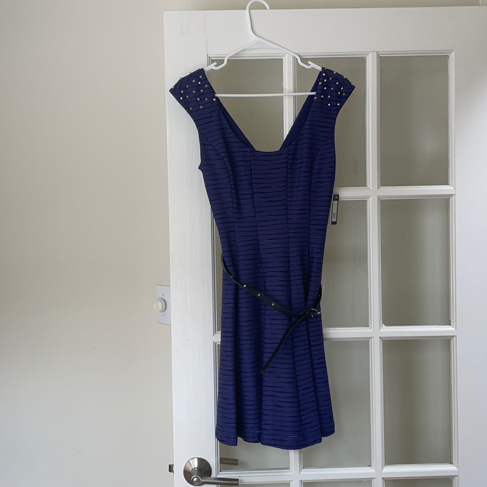 NWT Guess Dress with Gold Stud Details